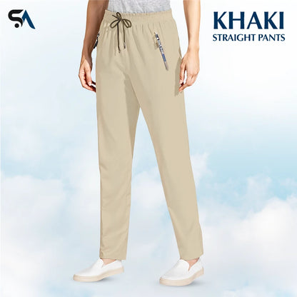 Puremance - Women's Ultra Soft Stretch Perfect Drape Casual Pants